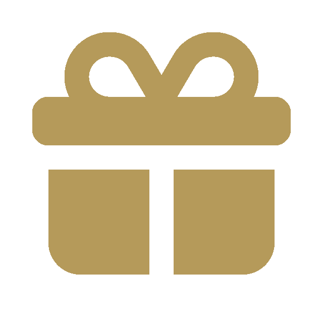 Gift icon representing the first two martial arts classes free for new students.