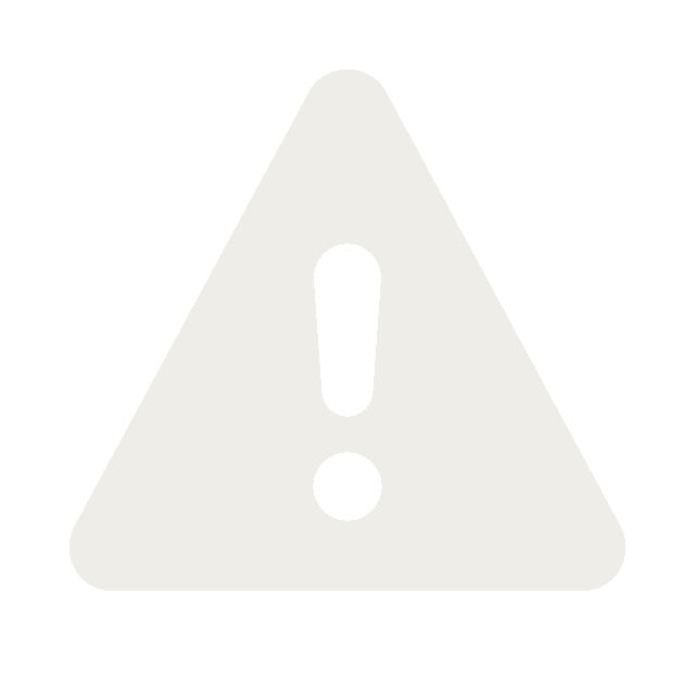 Warning triangle icon with an exclamation mark representing self-defense awareness and personal safety.
